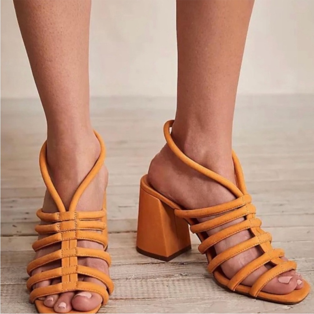 Free People Colette Strappy Heels